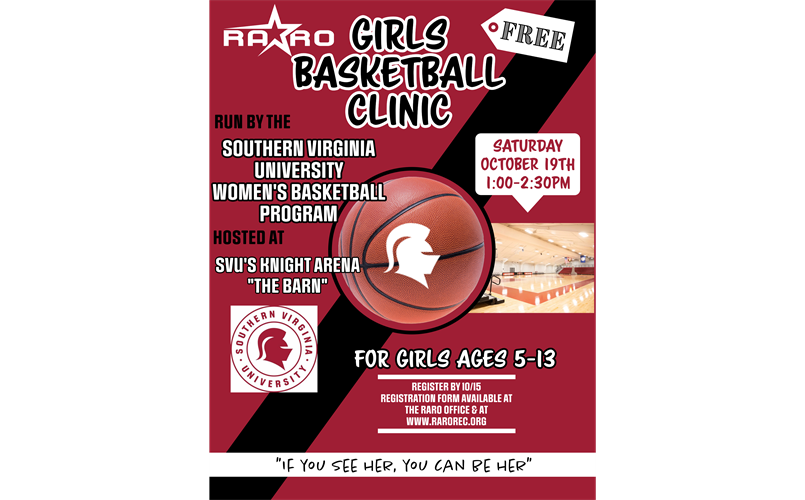 FREE Girls Basketball Clinic