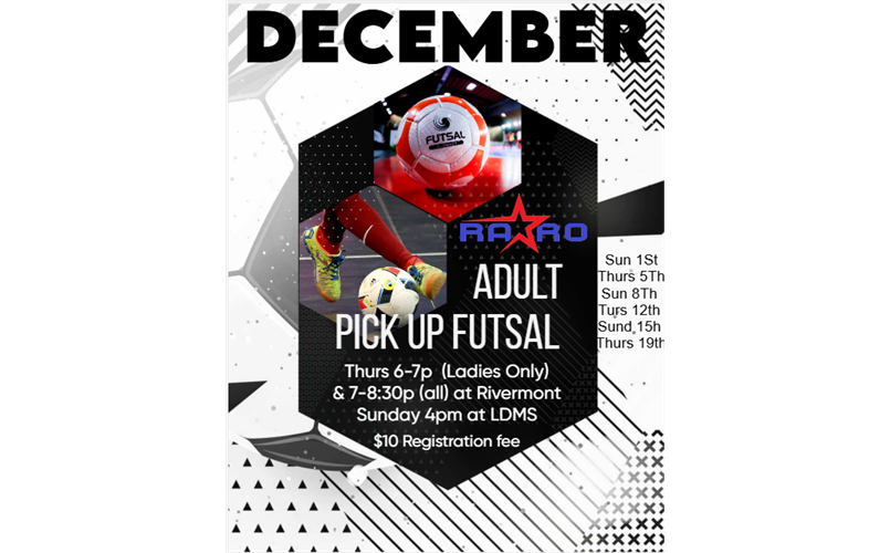 Adult indoor Soccer