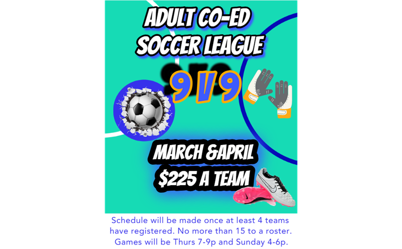 Adult Co-ed Soccer